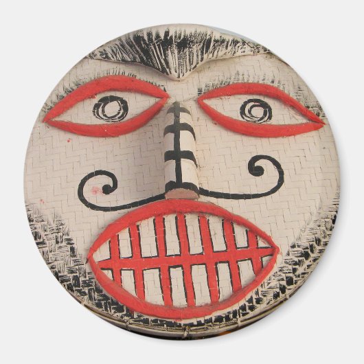 タイ幽霊顔ピタコンマスクフェスティバルローイ マグネット (正面)