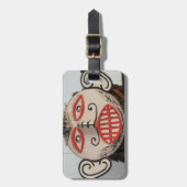 タイ幽霊顔ピタコンマスクフェスティバルローイ ラゲッジタグ (正面縦)