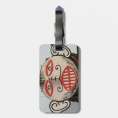 タイ幽霊顔ピタコンマスクフェスティバルローイ ラゲッジタグ (裏面縦)