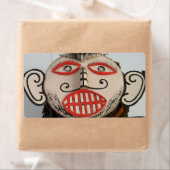 タイ幽霊顔ピタコンマスクフェスティバルローイ ラベル (インサイチュ)