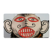 タイ幽霊顔ピタコンマスクフェスティバルローイ ラベル (正面)