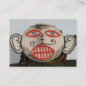 タイ幽霊顔ピタコンマスクフェスティバルローイ 名刺 (裏面)