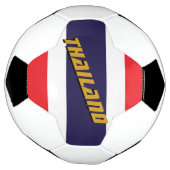 タイ愛国的なサッカー&タイ国旗/スポーツ サッカーボール (回転)