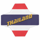タイ愛国的なサッカー&タイ国旗/スポーツ サッカーボール (フラット)
