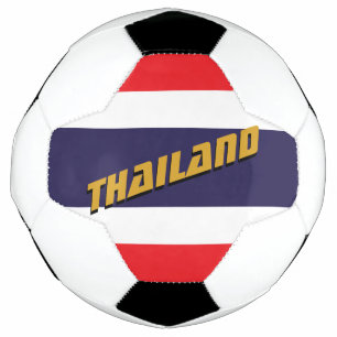 タイ愛国的なサッカー&タイ国旗/スポーツ サッカーボール