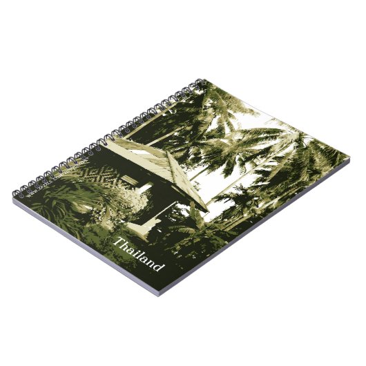 タイ手帳 ノートブック (左側)