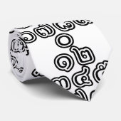 タイ数字ピラミッド♦タイ語文字♦ ネクタイ (ロール)