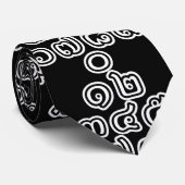 タイ数字ピラミッド♦タイ語文字♦ ネクタイ (ロール)