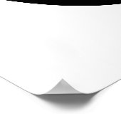 タイ数字4 / 4 / (๔参照/Si)タイ語スクリプト ポスター (角)