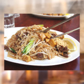 タイ料理ヌードル炒麺レストラン ウィンドウサイン (シート2)