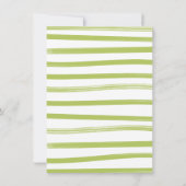 タイ料理リハーサル夕食会カップルのシャワー 招待状 (裏面)