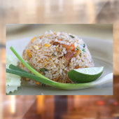 タイ料理 タイ料理 フライドリゾット 食べ物 米 ウィンドウサイン (シート2)