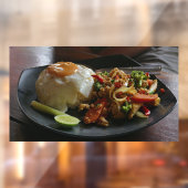 タイ料理 レストラン 米 タイ王国 アジア 写真 ウィンドウサイン (シート2)