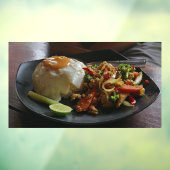 タイ料理 レストラン 米 タイ王国 アジア 写真 ウィンドウサイン (シート3)