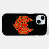 タイ柄ネクタイ Case-Mate iPhoneケース (裏面 (横))