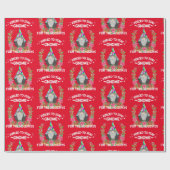 タイ染おもしろい料格言2020クリスマス検疫ミーム ラッピングペーパー (フラット)