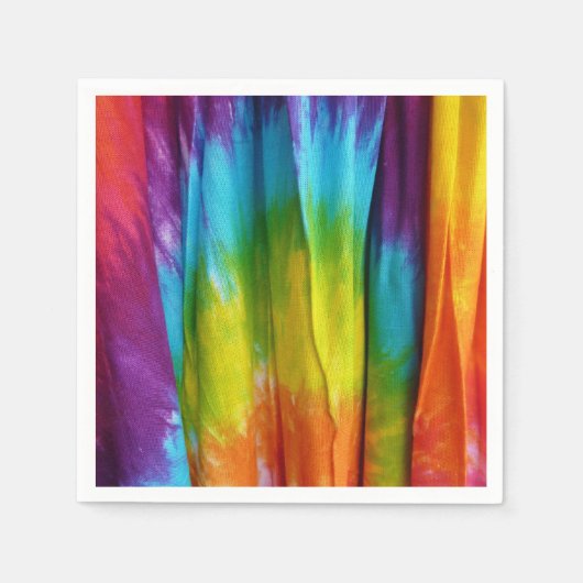 タイ染布プリント スタンダードカクテルナプキン (正面)