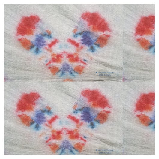 タイ染料はげピエロ地 ファブリック (クローズアップ)