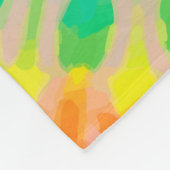 タイ染料-3フリースブランケット フリースブランケット (角)