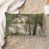 タイ淮前花林の滝 ランバークッション (ブランケット)