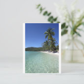 タイ熱帯島パラダイスビーチ海岸 ポストカード (スタンド正面)