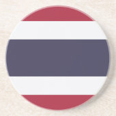 タイ王国の国旗のコースター コースター (正面)