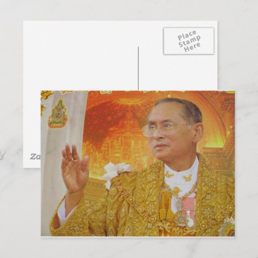 タイ王 ポストカード (正面/裏面)