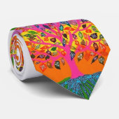 タイ知識の生命の樹の根 ネクタイ (ロール)