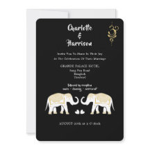 タイ結婚の写真招待状