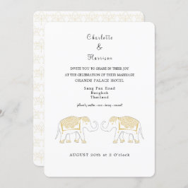 タイ結婚の行先 招待状