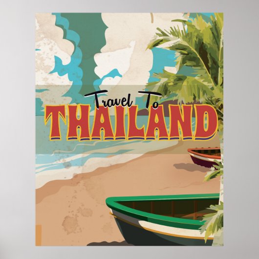 タイ結婚式旅行ポスター ポスター (正面)