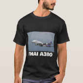 タイ航空エアバスA380 Tシャツ (正面)