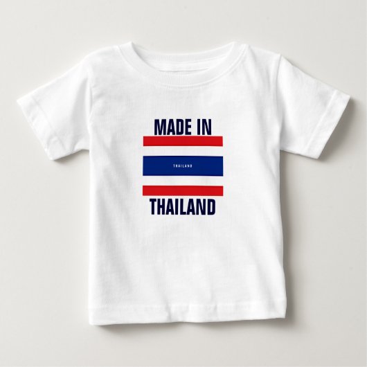 タイ製 ベビーTシャツ (正面)