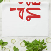 タイ語で愛されるTehuk～T-huk キッチンタオル (折り畳み)