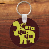 タイ語で☆の大きなPUM PUI脂肪☆ キーホルダー (正面)