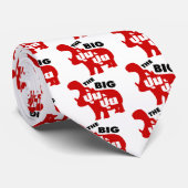 タイ語で☆の大きなPUM PUI脂肪☆ ネクタイ (ロール)