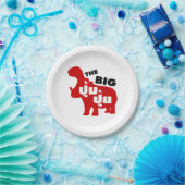 タイ語で☆の大きなPUM PUI脂肪☆ ペーパープレート (パーティー)