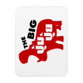 タイ語で☆の大きなPUM PUI脂肪☆ マグネット (縦)