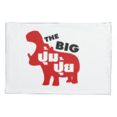 タイ語で☆の大きなPUM PUI脂肪☆ 枕カバー (裏面)