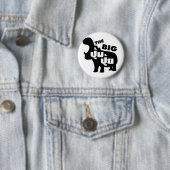 タイ語で☆の大きなPUM PUI脂肪☆ 缶バッジ (インサイチュ)