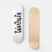 タイ語の台本♦で舞ペンライ♦ スケートボード (正面)