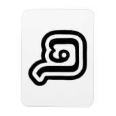 タイ語2 / 2 / ๒ (歌)タイ語の文字 マグネット (縦)