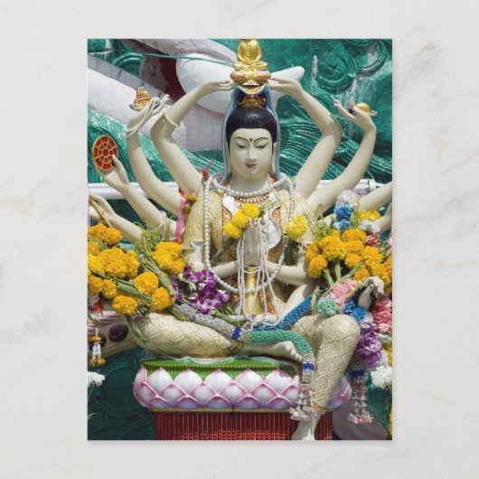 タイ語、サムイ語、サムイ語)。ワットプライ2 ポストカード (正面)