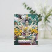 タイ語、サムイ語、サムイ語)。ワットプライ2 ポストカード (スタンド正面)