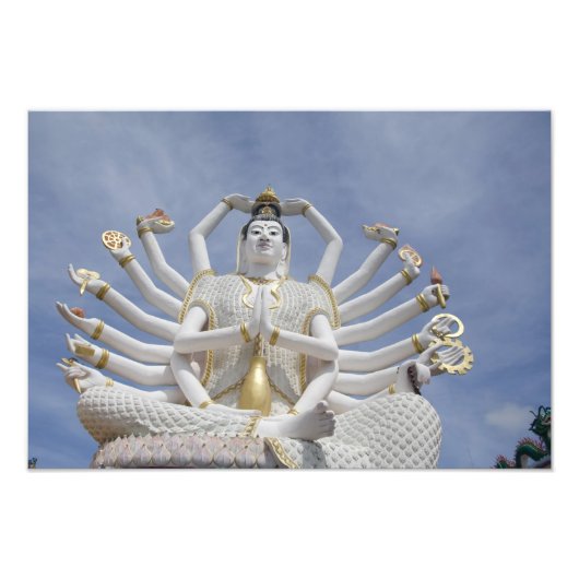 タイ語、サムイ語、サムイ語)。ワットプライ3 フォトプリント            (正面)