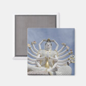 タイ語、サムイ語、サムイ語)。ワットプライ3 マグネット (正面/裏面)