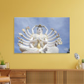 タイ語、サムイ語、サムイ語)。ワットプライ キャンバスプリント (インサイチュ (リビング))