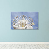 タイ語、サムイ語、サムイ語)。ワットプライ キャンバスプリント (インサイチュ (ウッドフロア))