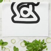 タイ語（母方）祖父 – ตา / Ta キッチンタオル (折り畳み)