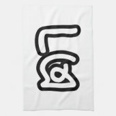 タイ語（母方）祖父 – ตา / Ta キッチンタオル (縦)